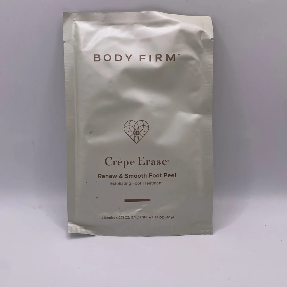 Body firm Crepe erase Renew & Smooth Foot Peel Exfoliating Foot Treatment